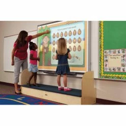 Jonti-Craft® iRise™ Standard IWB Step - 48"W x 12"H Step -Cheap Janitorial Carts Store 1046JC wkids3