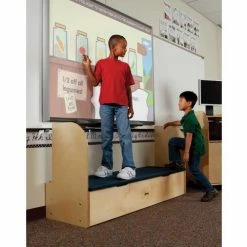 Jonti-Craft® iRise™ Deluxe IWB Step - 60"W x 12"H Step -Cheap Janitorial Carts Store 1054JC wkids3 1