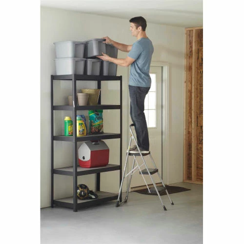 Cosco® Steel 3 Step Stool Ladder with Rubber Hand Grip, Type III 3 Cosco® Steel 3 Step Stool Ladder with Rubber Hand Grip, Type III - Image 3