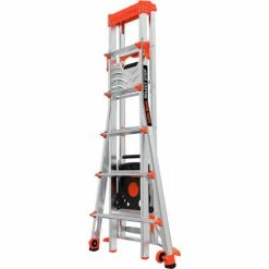 Little Giant® Type 1A Select Step 10' Aluminum Ladder W/ Air Deck - 15109-001 10 Little Giant® Type 1A Select Step 10' Aluminum Ladder W/ Air Deck - 15109-001 -Cheap Janitorial Carts Store 15109 001 ladder 03
