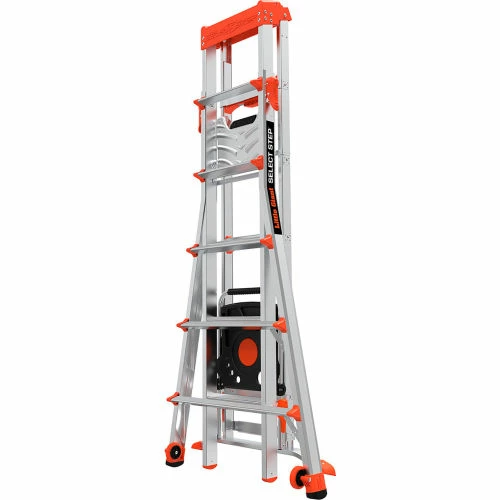 Little Giant® Type 1A Select Step 10' Aluminum Ladder W/ Air Deck - 15109-001 3 Little Giant® Type 1A Select Step 10' Aluminum Ladder W/ Air Deck - 15109-001 - Image 3