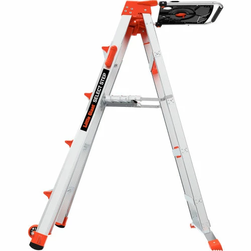 Little Giant® Type 1A Select Step 8' Aluminum Ladder W/ Air Deck - 15125-001 2 Little Giant® Type 1A Select Step 8' Aluminum Ladder W/ Air Deck - 15125-001 - Image 2