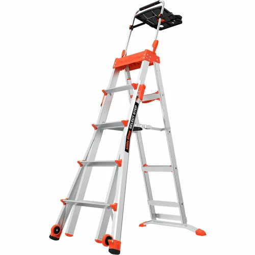 Little Giant® Type 1A Select Step 8' Aluminum Ladder W/ Air Deck - 15125-001 3 Little Giant® Type 1A Select Step 8' Aluminum Ladder W/ Air Deck - 15125-001 - Image 3