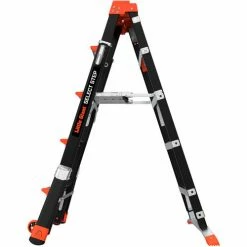 Little Giant® Type 1A Select Step 5'-8' Fiberglass Select Step Ladder - 15130-001 -Cheap Janitorial Carts Store 15130 001 ladder 03