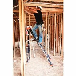 Little Giant® Type 1A Select Step 5'-8' Fiberglass Select Step Ladder - 15130-001 -Cheap Janitorial Carts Store 15130 001 ladder 05