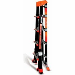 Little Giant Fiberglass SelectStep Step Ladder W/ Airdeck, 5-8' Type 1AA - 15130-920 9 Little Giant Fiberglass SelectStep Step Ladder W/ Airdeck, 5-8' Type 1AA - 15130-920 -Cheap Janitorial Carts Store 15130 920 ladder 02