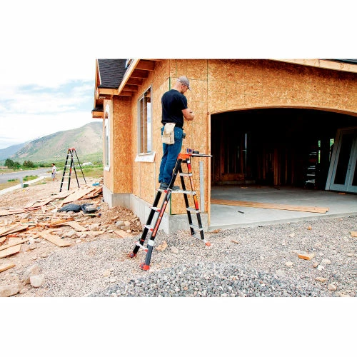 Little Giant Fiberglass SelectStep Step Ladder W/ Airdeck, 5-8' Type 1AA - 15130-920 7 Little Giant Fiberglass SelectStep Step Ladder W/ Airdeck, 5-8' Type 1AA - 15130-920 - Image 7