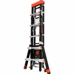 Little Giant Fiberglass SelectStep Step Ladder, 6-10' Type 1AA - 15131-001 -Cheap Janitorial Carts Store 15131 001 ladder 03