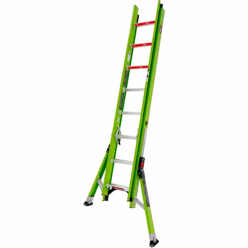 Little Giant 16' HyperLite SumoStance 375 lb. Capacity Type IAA Fiberglass Extension Ladder - 17216 1 Little Giant 16' HyperLite SumoStance 375 lb. Capacity Type IAA Fiberglass Extension Ladder - 17216