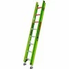 Little Giant 16' HyperLite 375 lb. Capacity Type IAA Fiberglass Extension Ladder - 17916