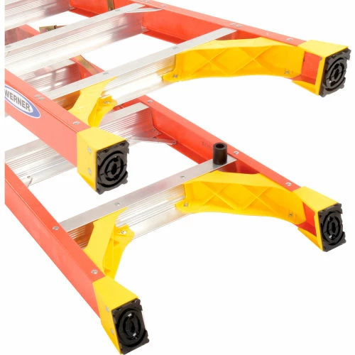 Werner 5' Dual Access Fiberglass Step Ladder 300 lb. Cap - T6205 10 Werner 5' Dual Access Fiberglass Step Ladder 300 lb. Cap - T6205 - Image 10