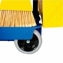 Rubbermaid® Janitor Cart Blue with 25 Gallon Vinyl Bag 6173-88 -Cheap Janitorial Carts Store 239044BL 32