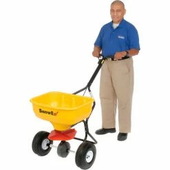 SnowEx 100 Lb. Capacity Walk-Behind Broadcast Spreader - SP-65 -Cheap Janitorial Carts Store 261381 04