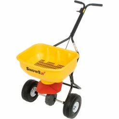 SnowEx 100 Lb. Capacity Walk-Behind Broadcast Spreader - SP-65 -Cheap Janitorial Carts Store 261381 05