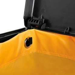 Global Industrial™ Janitor Cart Black with 25 Gallon Vinyl Bag -Cheap Janitorial Carts Store 261896 08