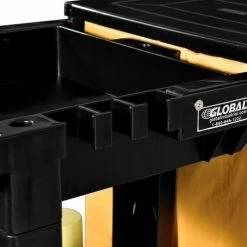 Global Industrial™ Janitor Cart Black with 25 Gallon Vinyl Bag -Cheap Janitorial Carts Store 261896 12