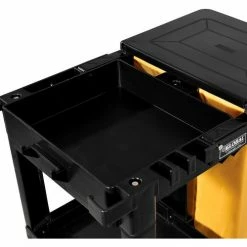 Global Industrial™ Janitor Cart Black with 25 Gallon Vinyl Bag -Cheap Janitorial Carts Store 261896 15