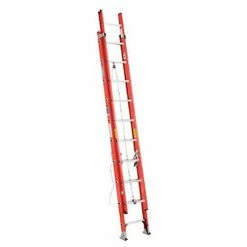 Werner 20' Fiberglass Extension Ladder 300 lb. Cap - D6220-2