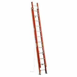 Werner 24' Fiberglass Extension Ladder 300 lb. Cap - D6224-2