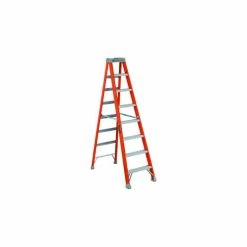 Louisville 8' Fiberglass Step Ladder - 300 lb Cap. - FS150-8