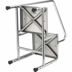 Global Industrial™ Chrome Two-Step Foot Stool With Handrail 20 Global Industrial™ Chrome Two-Step Foot Stool With Handrail -Cheap Janitorial Carts Store 436961 11