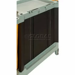 Global Industrial™ Hotel Cart, Housekeeping Cart -Cheap Janitorial Carts Store 603575 03