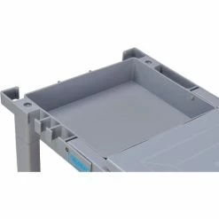 Global Industrial™ Janitor Cart Gray with 25 Gallon Vinyl Bag -Cheap Janitorial Carts Store 603590GYX 07