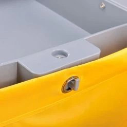 Global Industrial™ Janitor Cart Gray with 25 Gallon Vinyl Bag -Cheap Janitorial Carts Store 603590GYX 15