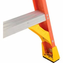 Werner 2' Fiberglass Platform Step Ladder 300 lb. Cap - P6202 26 Werner 2' Fiberglass Platform Step Ladder 300 lb. Cap - P6202 -Cheap Janitorial Carts Store 640732 09