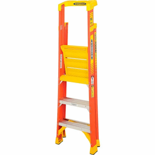 Werner 3' Type 1A Fiberglass Podium Ladder - PD6203 8 Werner 3' Type 1A Fiberglass Podium Ladder - PD6203 - Image 8