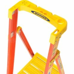 Werner 8' Type 1A Fiberglass Podium Ladder - PD6208 22 Werner 8' Type 1A Fiberglass Podium Ladder - PD6208 -Cheap Janitorial Carts Store 640774 05
