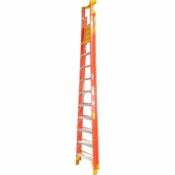 Werner 10' Type 1A Fiberglass Podium Ladder - PD6210 -Cheap Janitorial Carts Store 640775 02