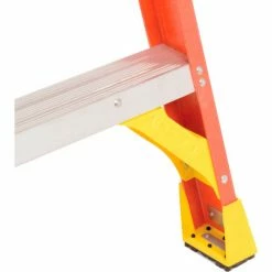Werner 10' Type 1A Fiberglass Podium Ladder - PD6210 -Cheap Janitorial Carts Store 640775 09