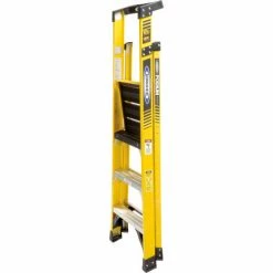 Werner 3' Type 1AA Fiberglass Podium Ladder - PD7303 -Cheap Janitorial Carts Store 640866 02