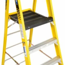 Werner 6' Type 1AA Fiberglass Podium Ladder - PD7306 -Cheap Janitorial Carts Store 640868 07