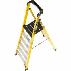 Werner 6' Type 1AA Fiberglass Podium Ladder - PD7306 -Cheap Janitorial Carts Store 640868 11