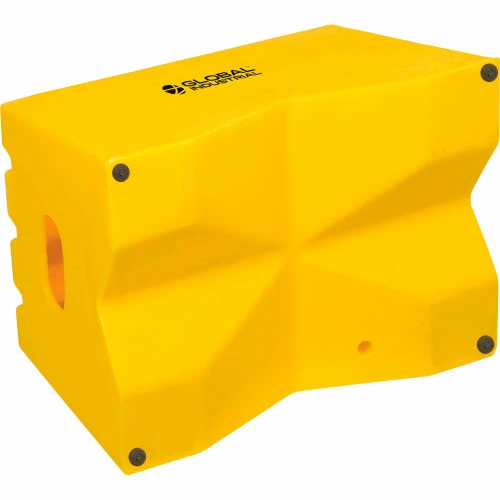 Global Industrial 1 Step Plastic Step Stand, 19-1/2"W x 13-1/2"L x 12"H, Yellow 3 Global Industrial 1 Step Plastic Step Stand, 19-1/2"W x 13-1/2"L x 12"H, Yellow - Image 3