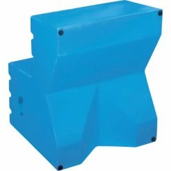 Global Industrial™ 2 Step Plastic Step Stand, 21"W x 19-1/2"L x 24-1/2"H, Blue -Cheap Janitorial Carts Store 641271BL 03