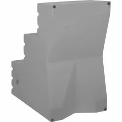 Global Industrial™ 3 Step Plastic Step Stand, 20"W x 28-1/2"L x 33-1/2"H, Gray -Cheap Janitorial Carts Store 641272GY 03