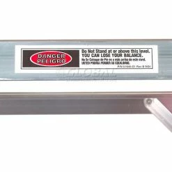 Werner 6' Fiberglass Step Ladder w/ Plastic Tool Tray 300 lb. Cap - 6206 -Cheap Janitorial Carts Store 942810 34