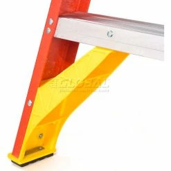 Werner 6' Fiberglass Step Ladder w/ Plastic Tool Tray 300 lb. Cap - 6206 -Cheap Janitorial Carts Store 942810 36