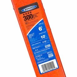 Werner 6' Fiberglass Step Ladder w/ Plastic Tool Tray 300 lb. Cap - 6206 -Cheap Janitorial Carts Store 942810 42