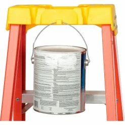 Werner 8' Fiberglass Step Ladder w/ Plastic Tool Tray 300 lb. Cap - 6208 -Cheap Janitorial Carts Store 942812 13