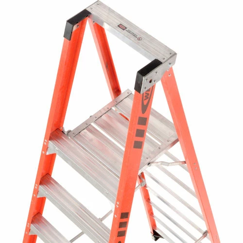Werner 8' Fiberglass Platform Step Ladder 375 lb. Cap - P7408 5 Werner 8' Fiberglass Platform Step Ladder 375 lb. Cap - P7408 - Image 5
