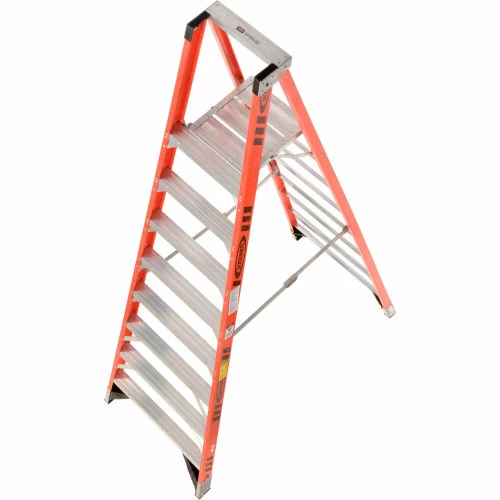 Werner 8' Fiberglass Platform Step Ladder 375 lb. Cap - P7408 10 Werner 8' Fiberglass Platform Step Ladder 375 lb. Cap - P7408 - Image 10