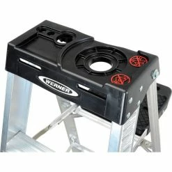 Werner 6' Type 1A Aluminum Step Ladder - 376 -Cheap Janitorial Carts Store 954402 03