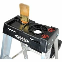 Werner 4' Type 1A Aluminum Step Ladder - 374 -Cheap Janitorial Carts Store 954402 10 1