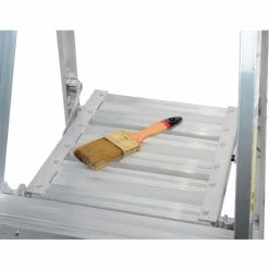 Werner 3' Type 1A Aluminum Platform Ladder - P373 22 Werner 3' Type 1A Aluminum Platform Ladder - P373 -Cheap Janitorial Carts Store 954418 06