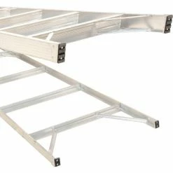 Werner 4' Type 1A Aluminum Platform Ladder - P374 -Cheap Janitorial Carts Store 954420 06