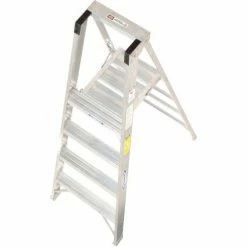 Werner 4' Type 1A Aluminum Platform Ladder - P374 -Cheap Janitorial Carts Store 954420 07